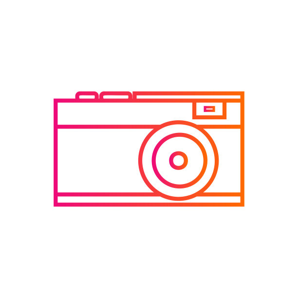 相机平面图标-矢量图片下载