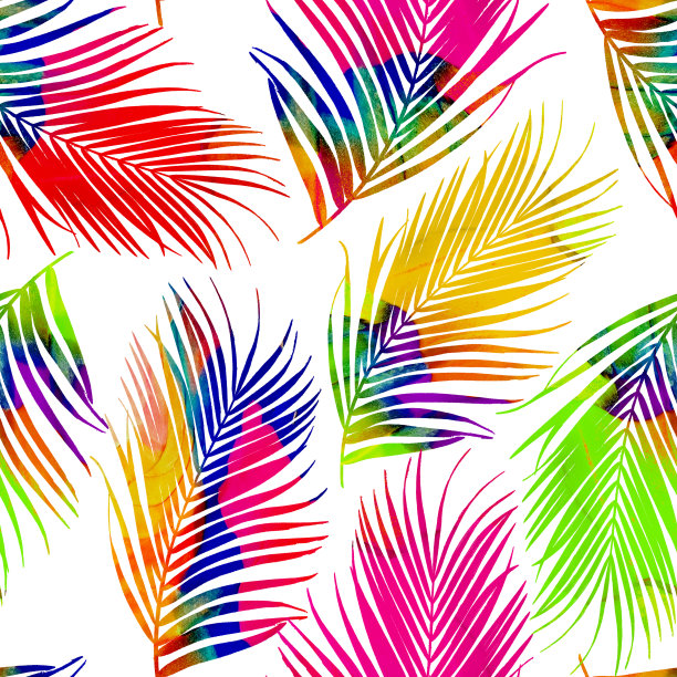 热带重复模式图片下载