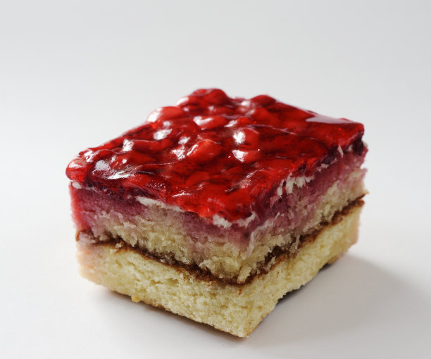 白底上的一块蛋糕图片下载