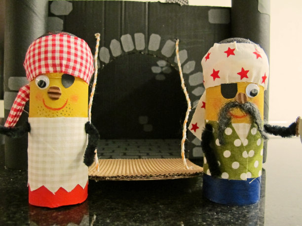 海盗装饰,手工制作的。图片下载