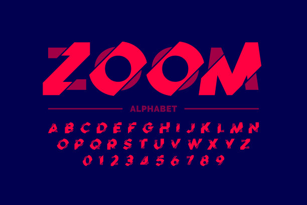 现代字体设计图片下载