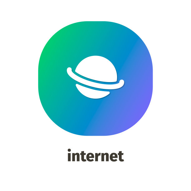 移动和网络的矢量图标图片下载