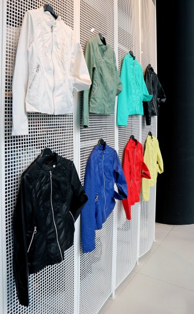 色彩鲜艳的女装春季休闲夹克图片下载