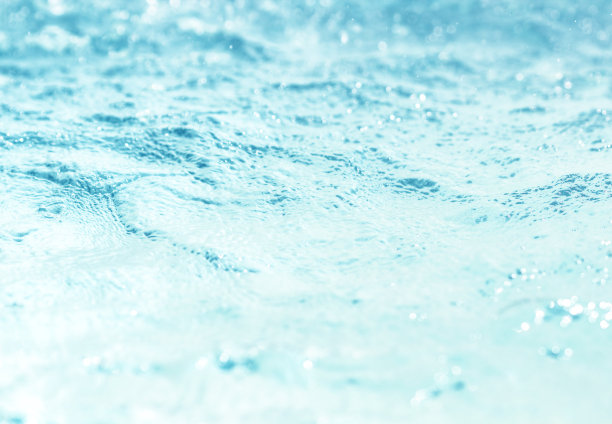 模糊的水，晶莹的散景图片下载