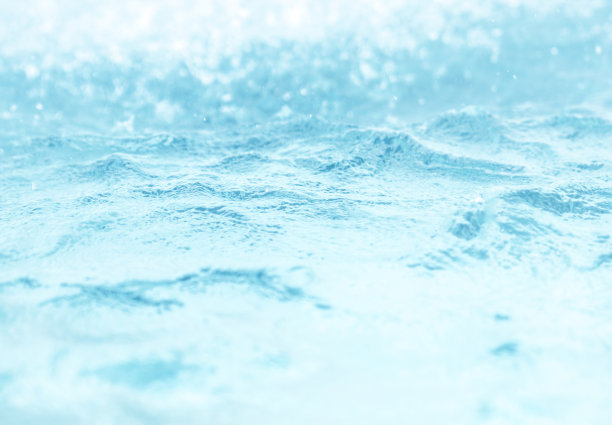 模糊的水，晶莹的散景图片下载