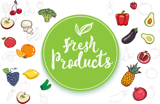 包装设计模板。矢量插图石灰横幅。设计的食物。餐馆，咖啡馆菜单，农场，商店的手写字体。用于标签、标识、徽章、贴纸或图标的元素。新鲜的食物图片下载