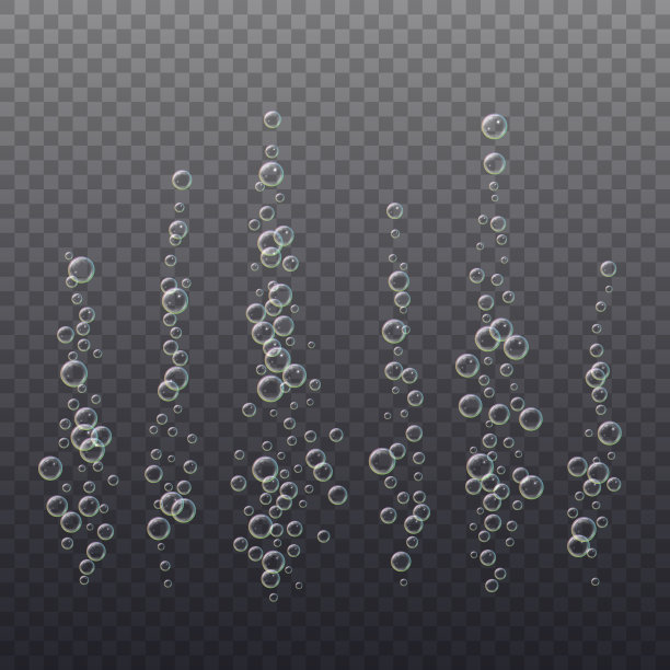 逼真的3d漂浮肥皂泡。图片下载