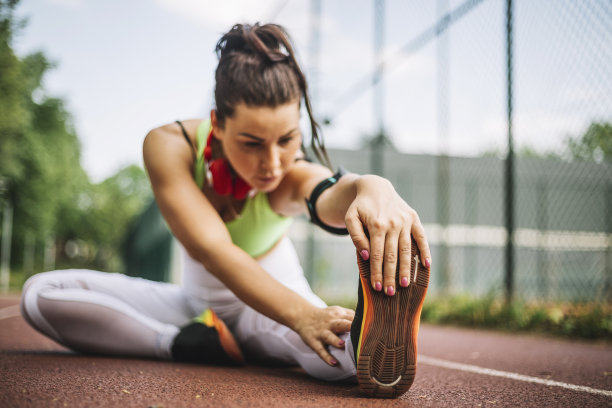 拉伸前的培训图片下载