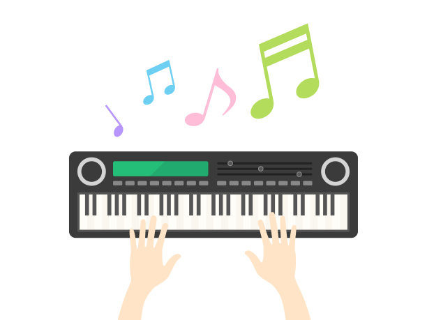 电子钢琴素材图片