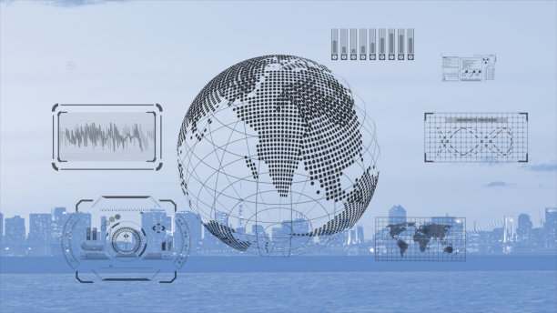 用数字地球实现大数据可视化。图片下载