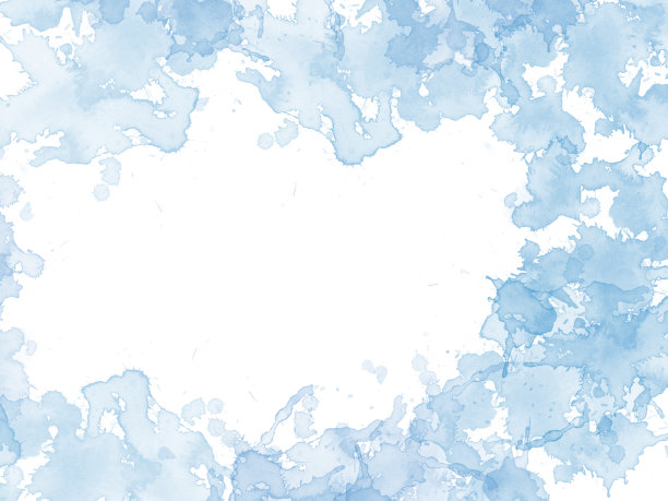 抽象美丽的夏天彩色形状水彩插画背景和纹理背景。图片下载