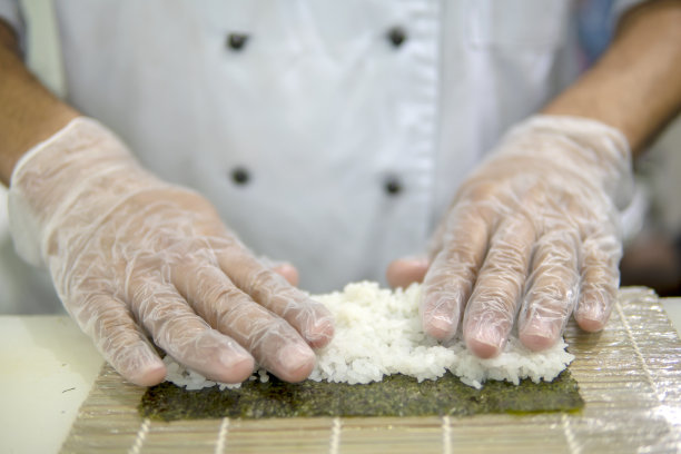 准备的寿司。图片下载