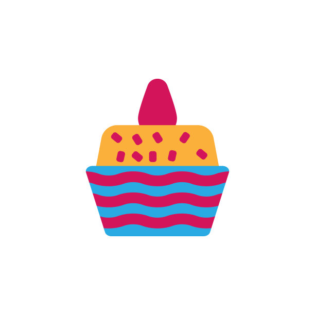 复活节,蛋糕图标。色彩元素复活节插图。优质的图形设计图标。标志和符号收集图标为网站，网页设计图片下载