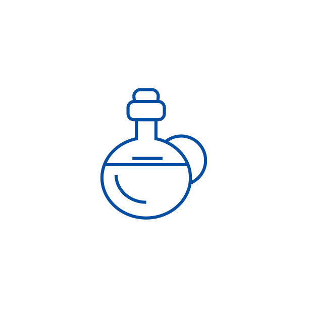 油橄榄线图标概念。油橄榄平面矢量符号，符号，轮廓插图。图片下载