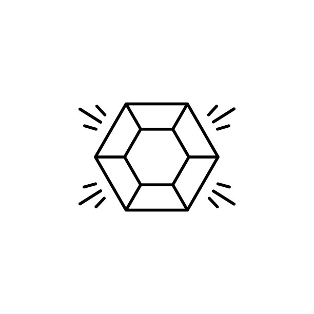 钻石图标。元素的化妆和化妆品图标的移动概念和web应用程序。轮廓黄昏风格的钻石图标可以用于网页和手机图片下载