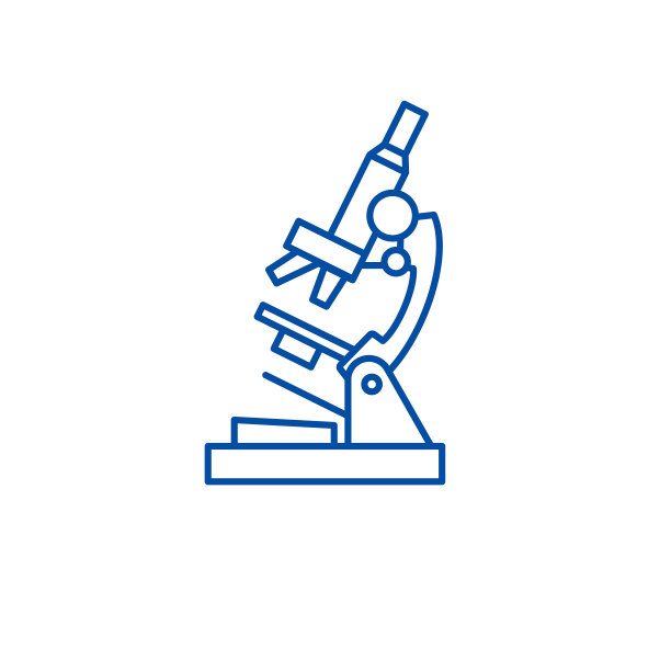 显微镜线图标的概念。显微镜平矢量符号、符号、轮廓插图。图片下载