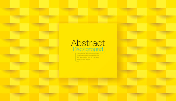 黄色抽象背景向量。图片下载