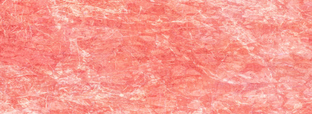 长宽全景背景在水平位置。抽象的红色大理石纹理，自然的图案装饰，设计艺术作品。石头纹理背景。图片下载