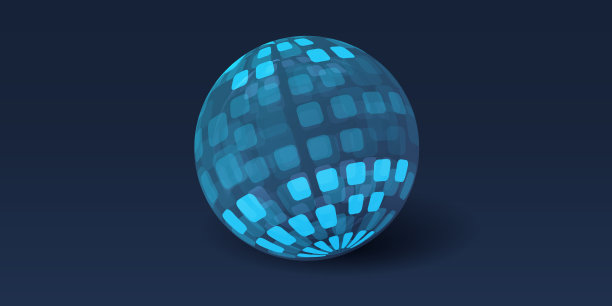 蓝色地球地球设计布局图片下载