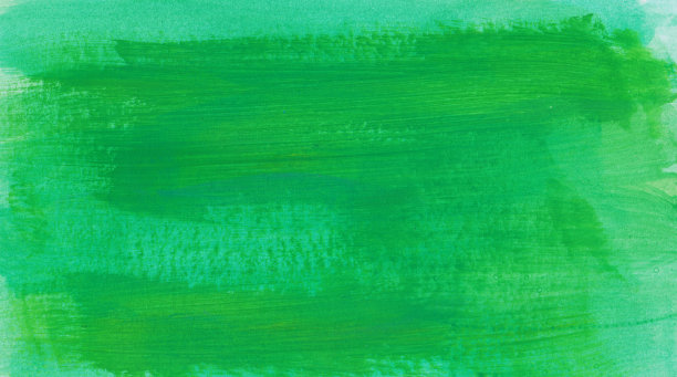 手绘亮绿色背景图片下载