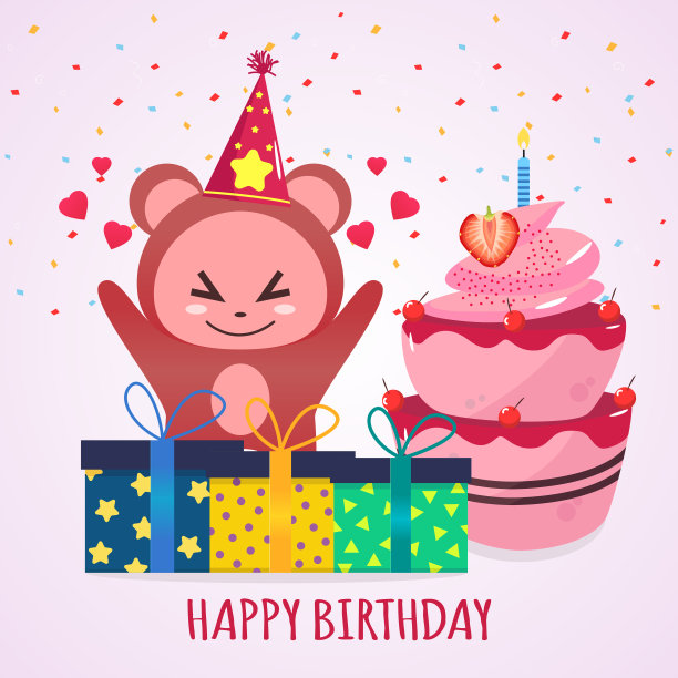 生日快乐设计图片下载