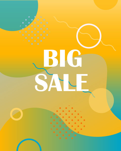 未来设计海报。液体色背景。流体梯度形状组成。夏天出售。图片下载