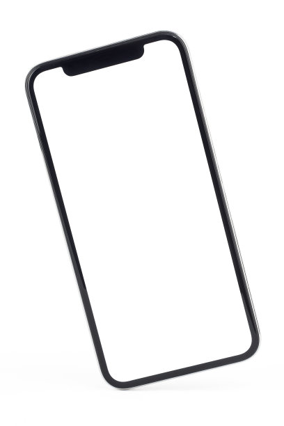 手机上的孤立白色图片下载