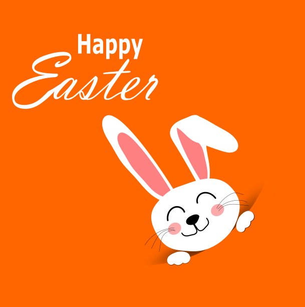 复活节兔子，复活节兔子素材图片