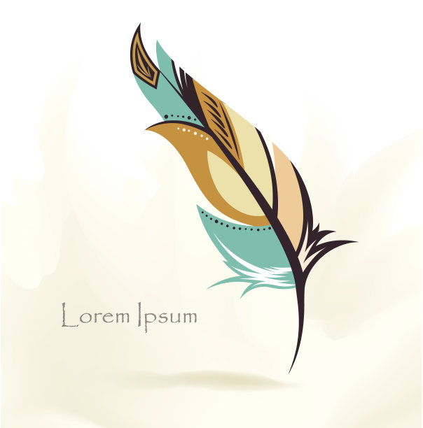 书写笔，多色鸟羽，用处作文字图片下载