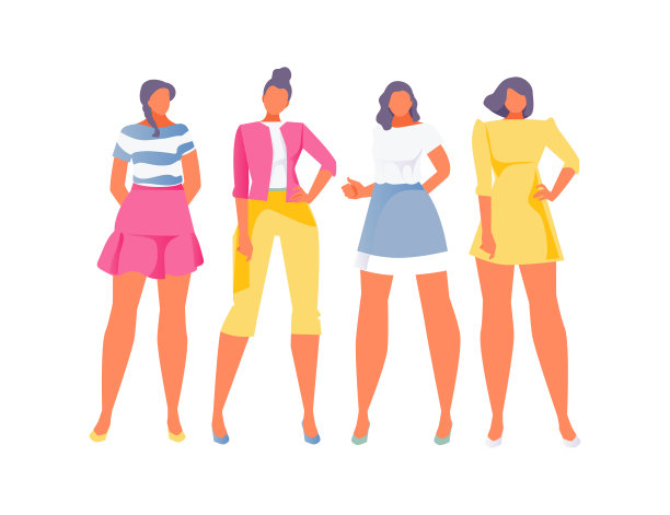 时尚夏日女孩图片下载