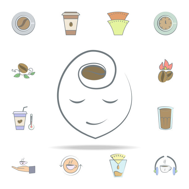 想想咖啡图标。咖啡图标通用设置为网络和移动图片下载