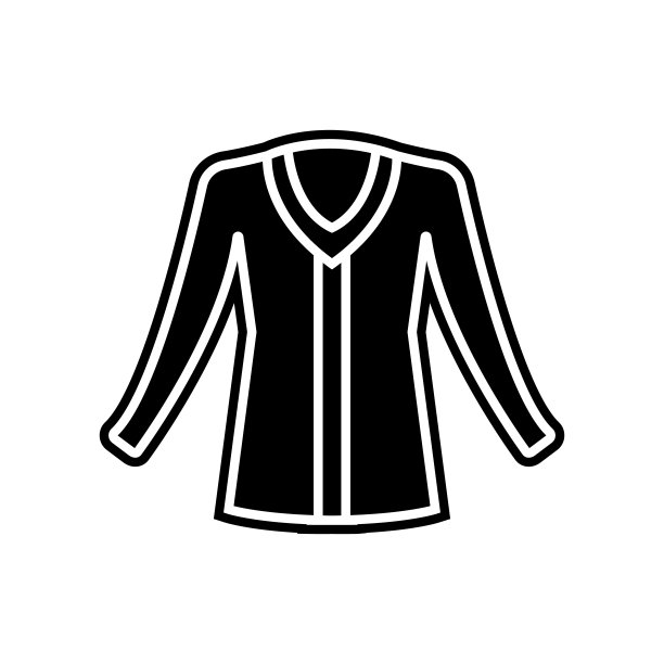 适合女人的图标。服装元素的移动概念和web应用程序图标。字形，平面图标用于网站设计和开发，应用程序开发图片下载