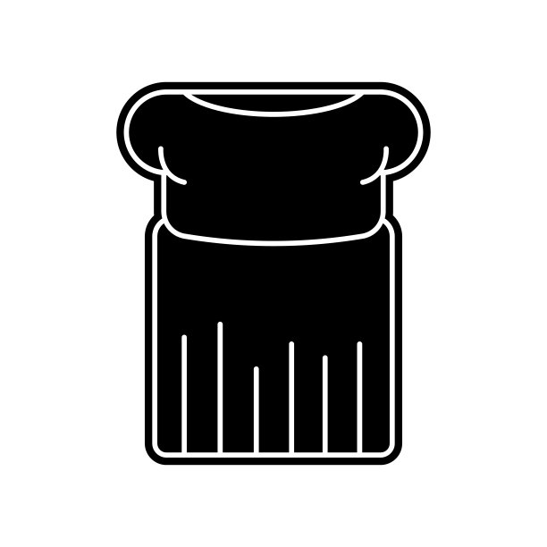 Crop clothes女性服饰图标。服装元素的移动概念和web应用程序图标。字形，平面图标用于网站设计和开发，应用程序开发图片下载