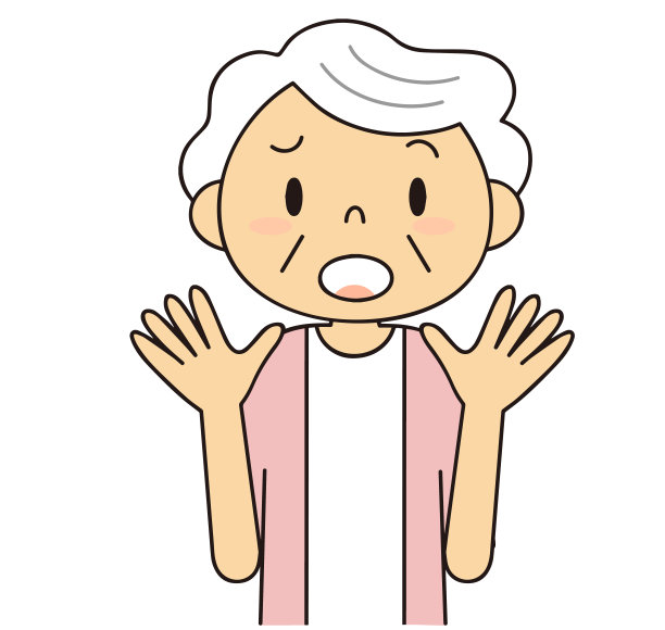 一位年长女性的姿势和各种各样的动作图片下载