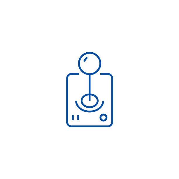 摇杆线条图标概念图片下载