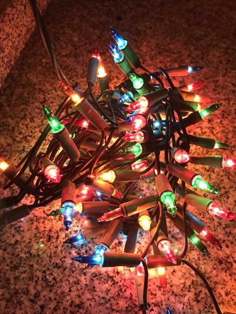 圣诞灯图片下载