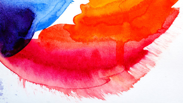 水彩滴。抽象绘画。背景图片下载