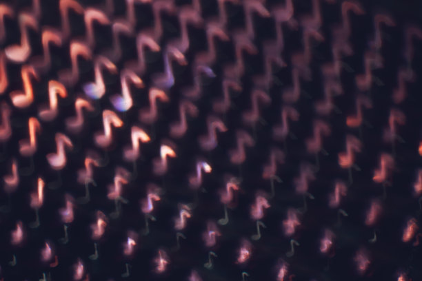 音乐性散景背景图片下载