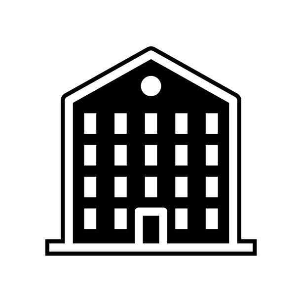 建筑图标，用于移动概念和Web应用程序的建筑物元素图标，用于网站设计和开发、应用程序开发的字形、扁平图标图片下载