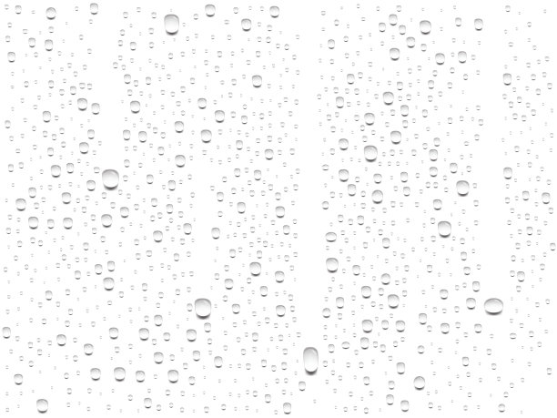 矢量现实透明的水滴图片下载