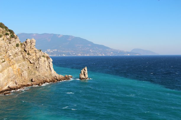 雅尔塔附近的克里米亚半岛海岸图片下载