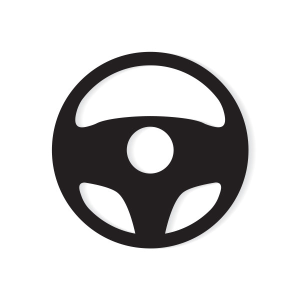 汽车方向盘图标图片下载