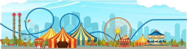 游乐园的马戏团图片下载
