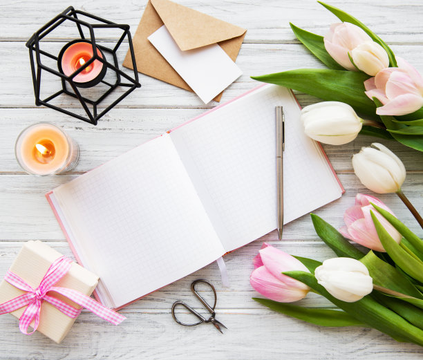 博客或自由职业者的工作空间图片下载