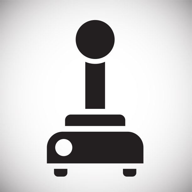 游戏图标的背景为图形和网页设计。简单的矢量信号。网站按钮或手机应用的互联网概念符号。图片下载