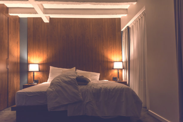 没有人的时尚卧室图片下载