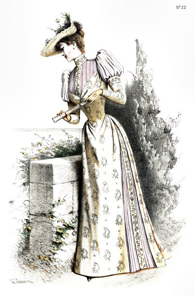 适合参加赛马场。优雅时尚1891图片下载