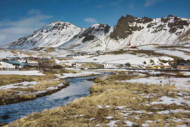 这是冰岛，维克。2018年2月我去过那里。通常整个星期都在下雨，但我可以在天空晴朗的时候拍这张照片。图片下载