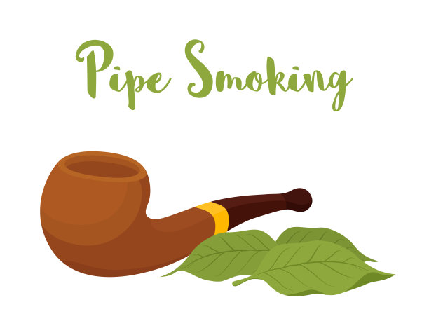 用烟叶抽载体烟斗图片下载