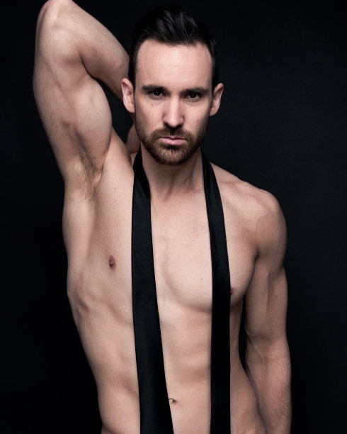 打领带的性感男人图片下载